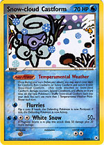 Snow-cloud Castform - 25/101 - Rare